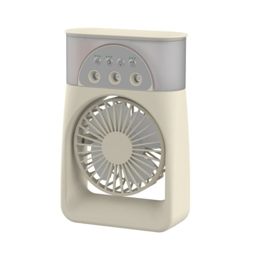 Cross-border Mini Desktop Spray Refrigeration Humidifier Air Cooler USB Portable Shaking Head Thermantidote Humidifier